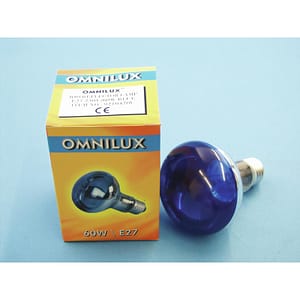 OMNILUX PAR-38 230V/80W E-27 FL blau 